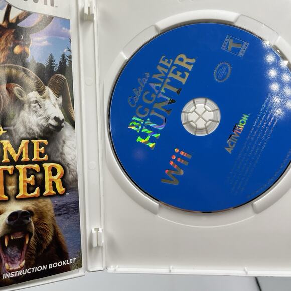 Cabela's Big Game Hunter (Nintendo Wii, 2007) Hunting Game Interactive - Picture 5 of 7